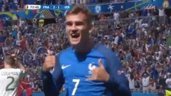 Гризман и его празднование.