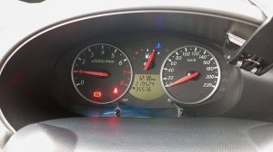 Ниссан Микра убираем ошибку подушки безопасности