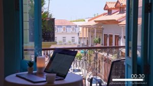 4-Hour Study with Me in A Lively Old Town 🏘️   Pomodoro 50-10   Relaxing Lo-Fi   Day 154