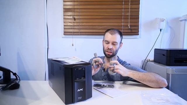 Unboxing The APC Smart-UPS C Line Interactive 1500VA 900w UPS