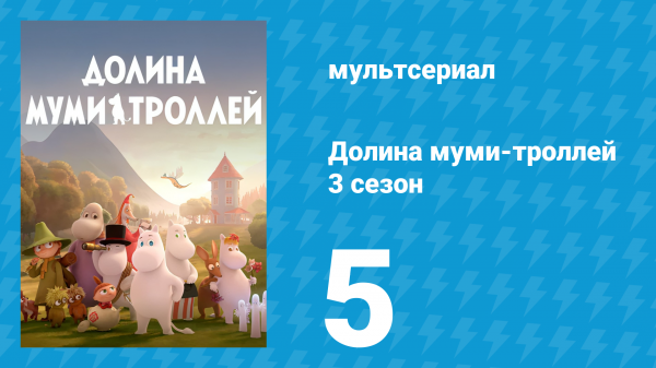 Долина муми-троллей 3 сезон 5 серия «Проделки Вонючки» (мультсериал, 2022)