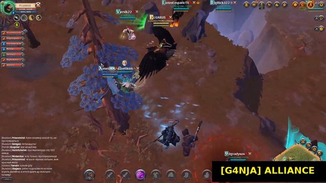 Albion Online Ganking/Альбион Онлайн Ганг на скилле и без смотреть онлайн
