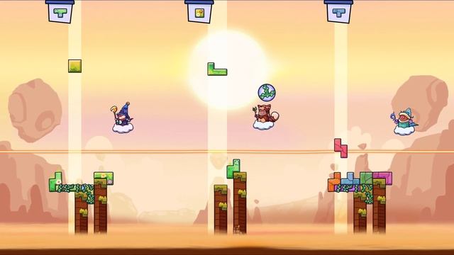 КАК ОНА ЕЩЕ СТОИТ? Упоротая борьба за 1-ю позицию в tricky towers смотреть онлайн