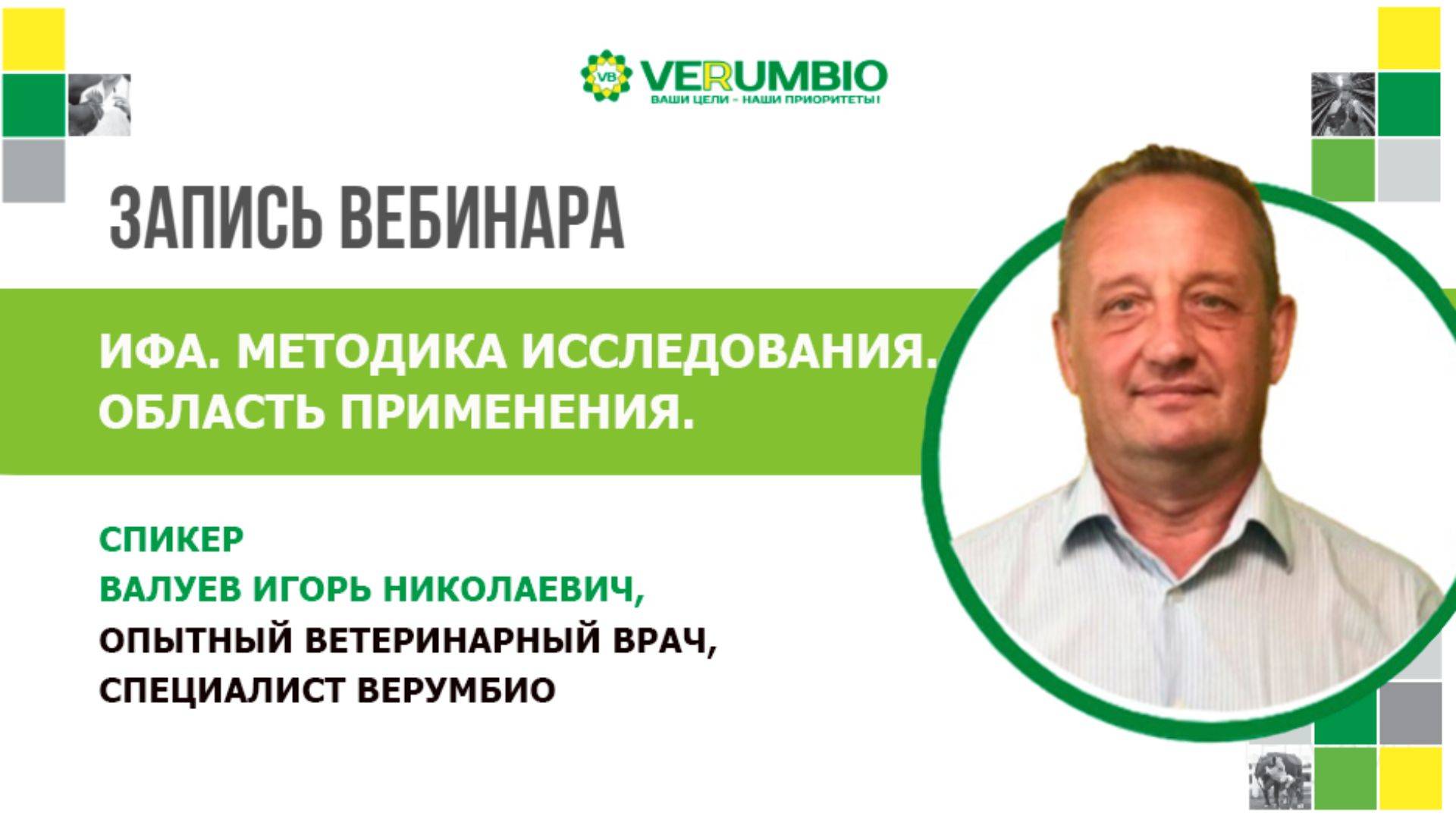 ИФА. Методика исследования. Область применения. смотреть онлайн