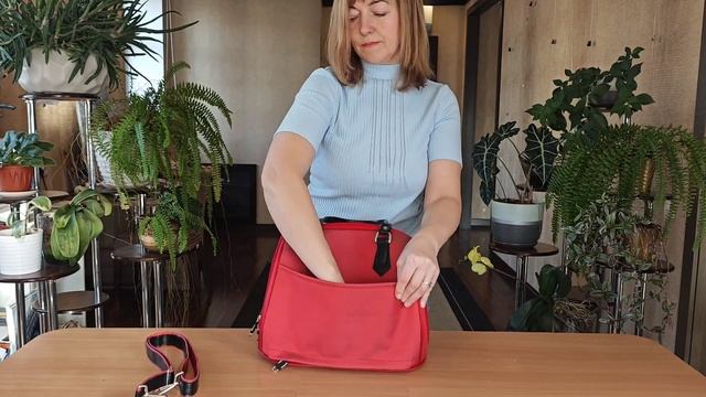 Дорожная сумка Polar 7028.5 красная смотреть онлайн