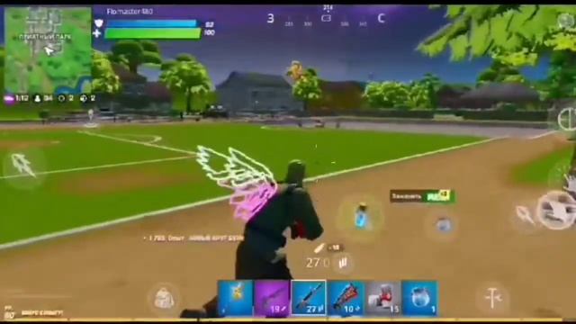 Топ моменты Fortnite на мобильном устройстве! 😱 смотреть онлайн
