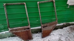 Кабина на Трактор Т40 Своими руками. Окна и двери. часть 7
