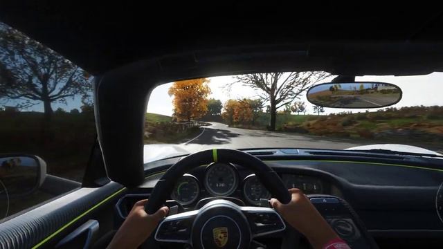 Porsche 918 spider | Forza Horizon 4 - Logitech Drive Force смотреть онлайн