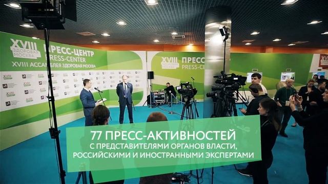 XVIII Ассамблея «Здоровая Москва 2020» смотреть онлайн