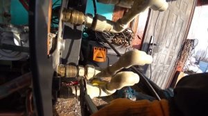 Куча меди в старом газовом котле!