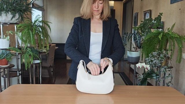 Женская сумка Pola 2443 бежевая смотреть онлайн