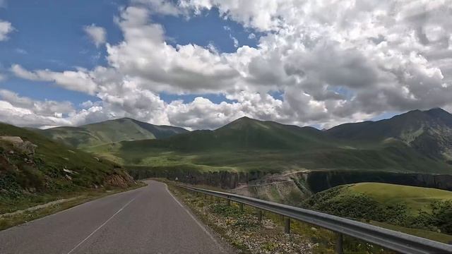 Дорога в Джилы-суу за 4 минуты (4k 60fps)  06.08.2024