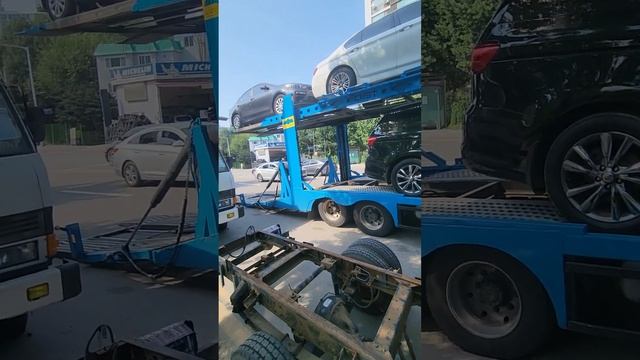 Отправки автомобили из Южный Корея до Владивостока нашeму клеентам!!! Спасибо за доверия 🤝🤝🫡 смотреть онлайн