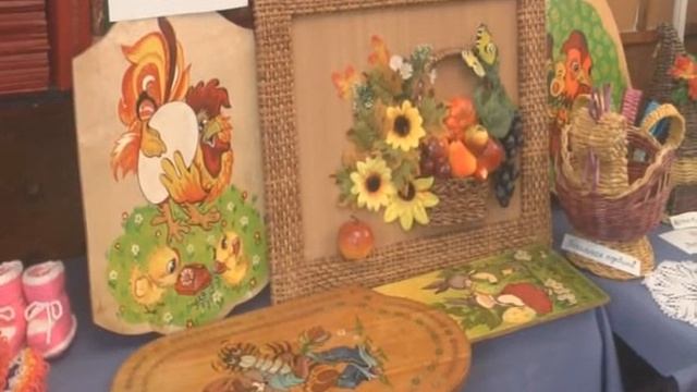 Выставка декоративно-прикладного творчества в городском совете ветеранов смотреть онлайн