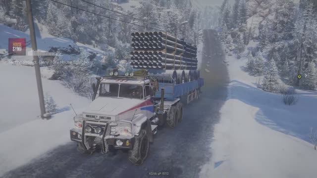 Snow Runner - карта АМУР - Чернокаменcк - Комплекс Бета - Сложный уровень