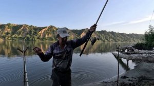 Три дня на стане. День первый. Вечер. Ловля на донки.