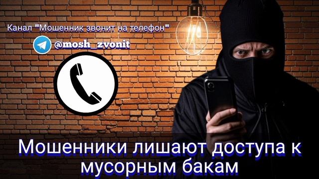 Мошенники лишают доступа к мусорным бакам смотреть онлайн