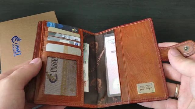 Обложка для автодокументов и паспорта Cosset 119003 Teesko смотреть онлайн