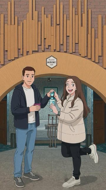 Природный курорт "Сибирь" в эстетике японской анимации смотреть онлайн