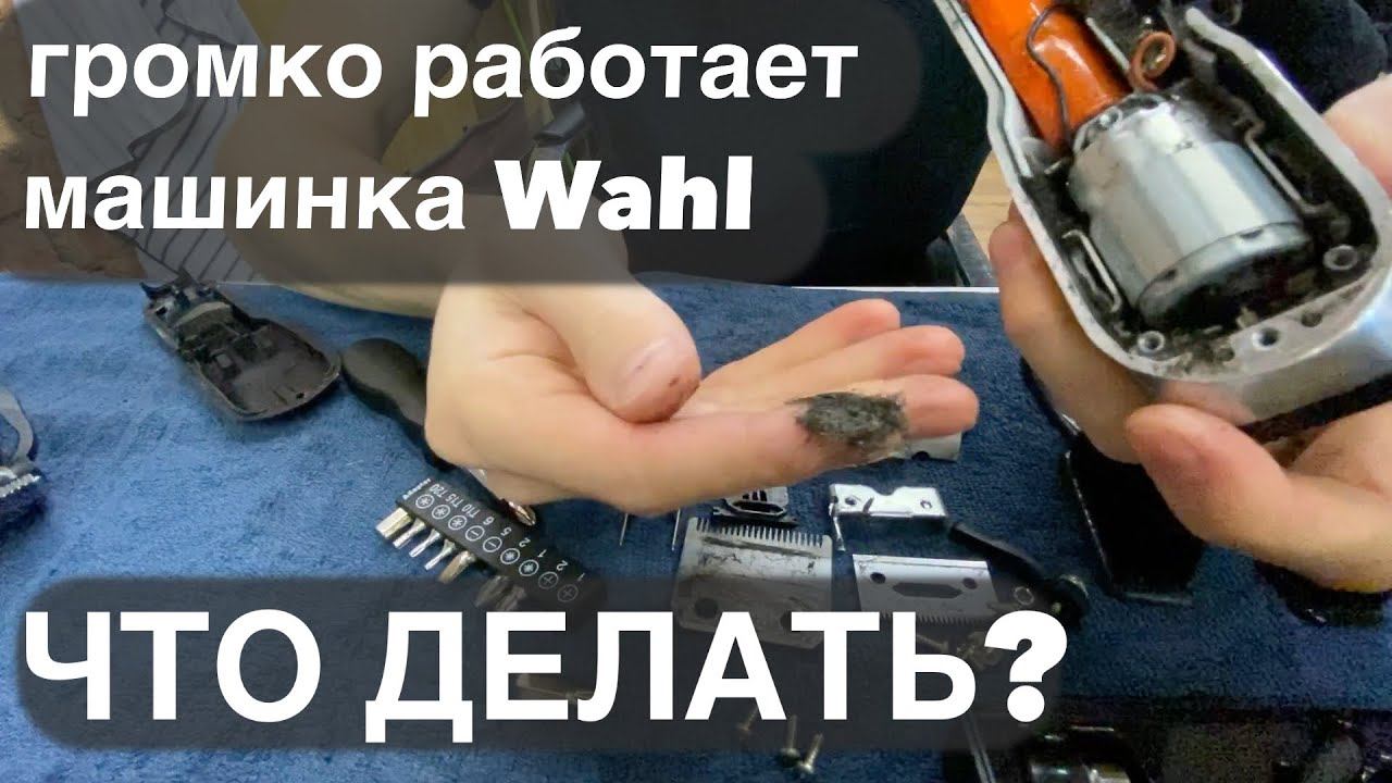 Шумит Wahl Senior Cordless / Громко работает / Как разобрать машинку для стрижки волос