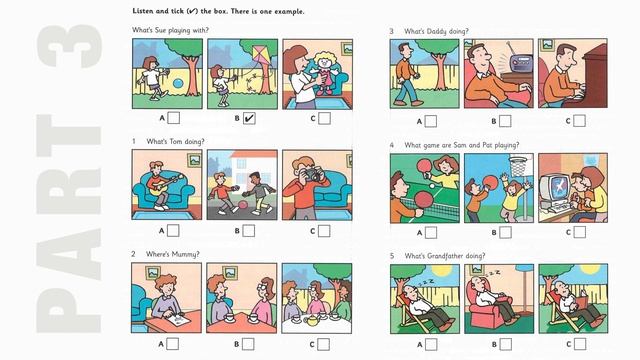 Luyện nghe tiếng anh Starters 1 I Test 1,2,3 // Listening l with answers (có đáp án)