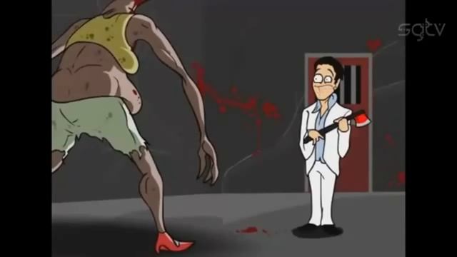 Пародия на игру Left 4 Dead 1 и 2 часть. (прикол) смотреть онлайн