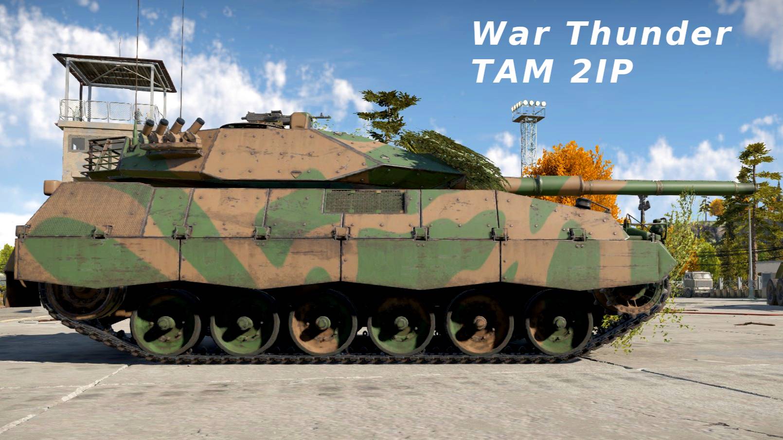 Результативный бой на аргентинском танке TAM 2IP в War Thunder. смотреть онлайн