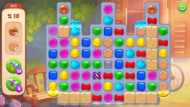 Homescapes 825 уровень