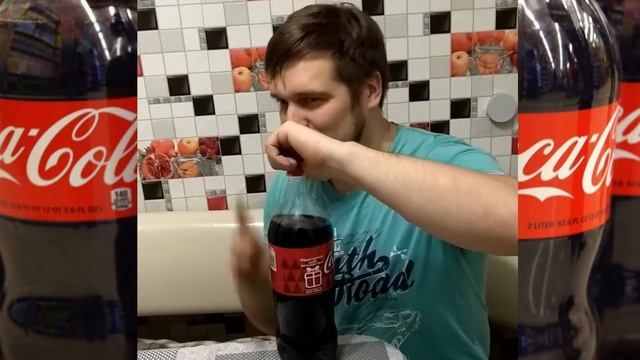 Coca-Cola ДВА ЛИТРА КАК ОТКРЫВАТЬ ПРАВИЛЬНО смотреть онлайн