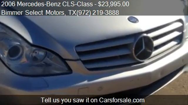 2006 Mercedes-Benz CLS-Class CLS500 4-Door Coupe - for sale смотреть онлайн