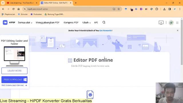 Live Stream Yan Surachman Komunitas Jejak Zaman 18/12/2013 HIPDF KONVERTER PDF GRATIS BERKUALITAS