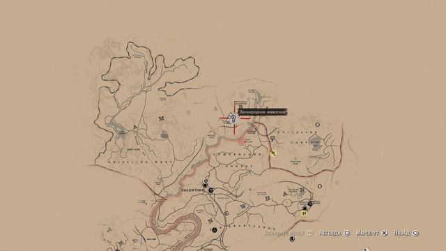 Red Dead Redemption 2 Карта сокровищ шайки Джека Холла 2
