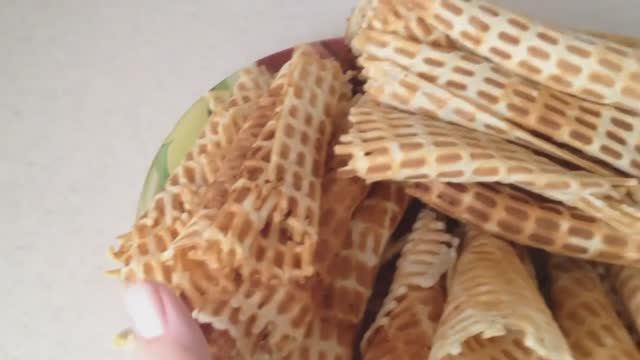 Вафельные трубочки, вкус из детства