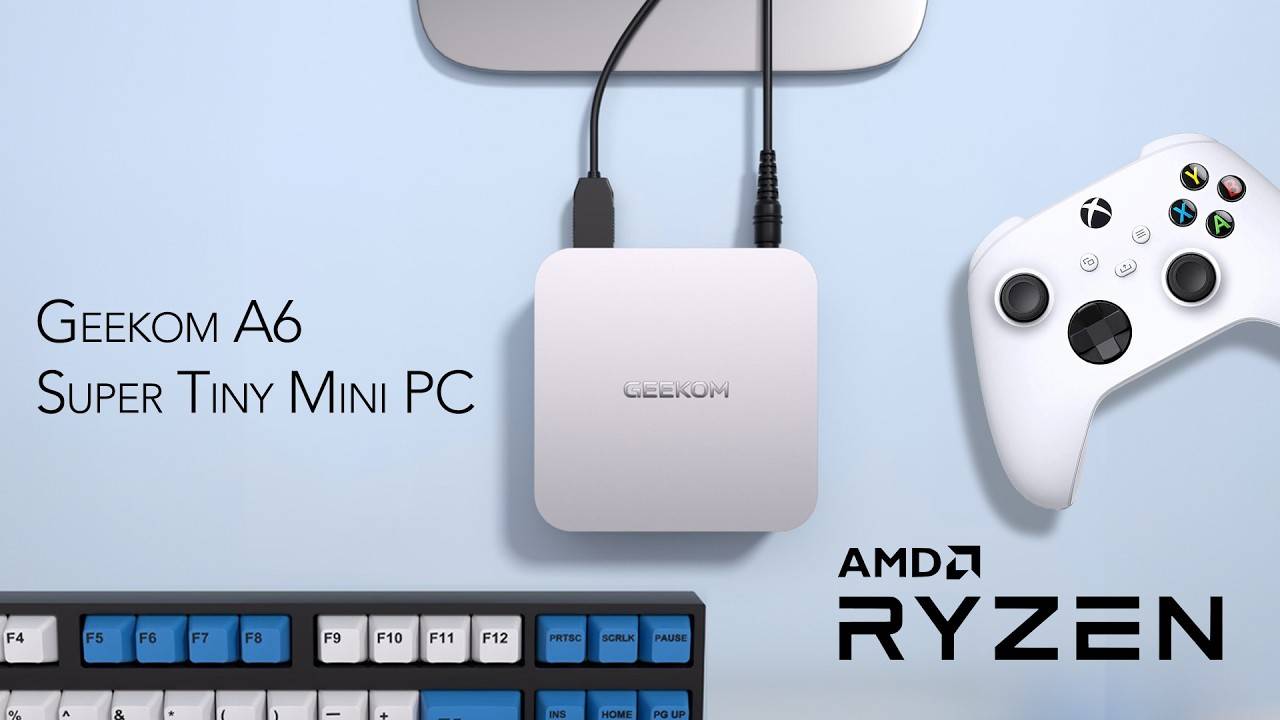 GEEKOM A6： Small, Mighty, AND Affordable? (Full Test) смотреть онлайн