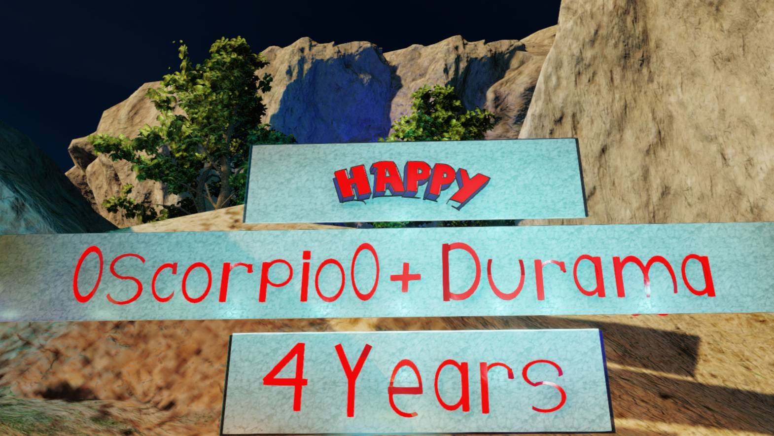 HAPPY 0Scorpio0+Durama 4 Years 27.04.2025
