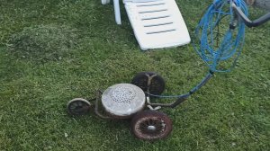 Электрическая газонокосилка своими руками.