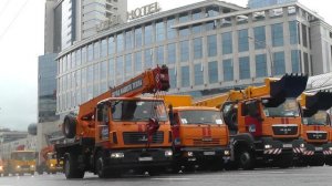 Парад городской техники в Москве