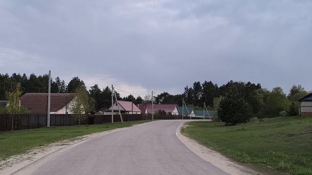 В деревне у мамы.Отличная рыбалка. Снег и метель в апреле.