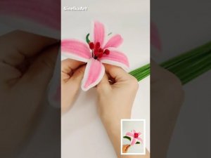 Лилия из Синельной проволоки мастер класс