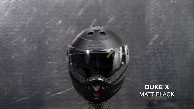 CABERG DUKE X Matt Black - HELMET VIEW 360° смотреть онлайн