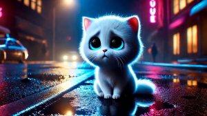 БОЖЕ! ПОТЕРЯВШИЙСЯ КОТЕНОК! ВОЛШЕБНАЯ ИСТОРИЯ СПАСЕНИЯ! 🐱🌈✨