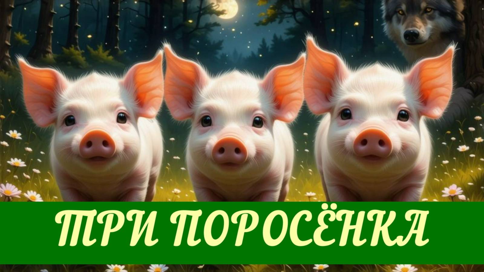 ТРИ ПОРОСЁНКА|АУДИОСКАЗКА| КЛАССИЧЕСКАЯ СКАЗКА ДЛЯ ДЕТЕЙ смотреть онлайн