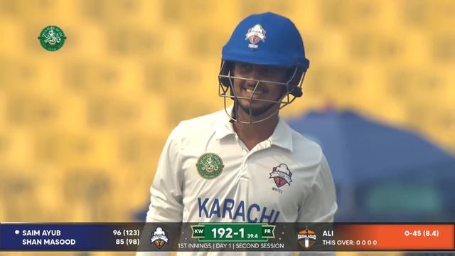 Saim Ayub Double Century Highlights | Faisalabad vs Karachi Whites | Day 1 | Final | #QeAT 2023/24 смотреть онлайн