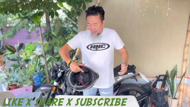 Review & On Head: HJC V60 DEEP GREEN RETRO STYLE MOTORCYCLE HELMET 🏍️