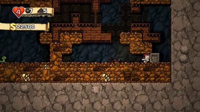 Прохождение Spelunky:Пилотный выпуск-часть 1