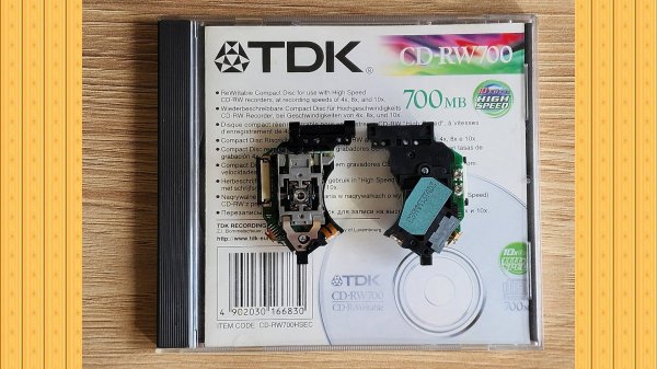 Окончательная замена лазерной головки в DVD-проигрывателе