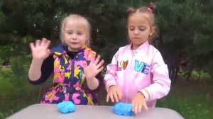 Лучшие видео Май Литл Настя и Арина ИГРАЮТ Слаймом / Настя и Арина делают СЛАЙМ / Видео для детей