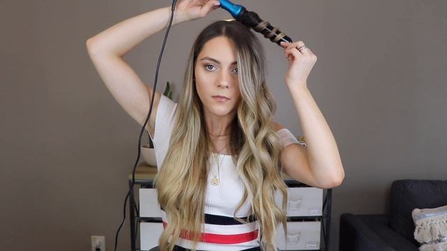 HOW I STYLE MY LONG HAIR || EVERYDAY HAIR TUTORIAL | NOEL LABB смотреть онлайн