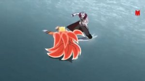 Наруто В Режиме Бариона Против Ишики  Полный Бой    ПРОЩАНИЕ С КУРАМОЙ