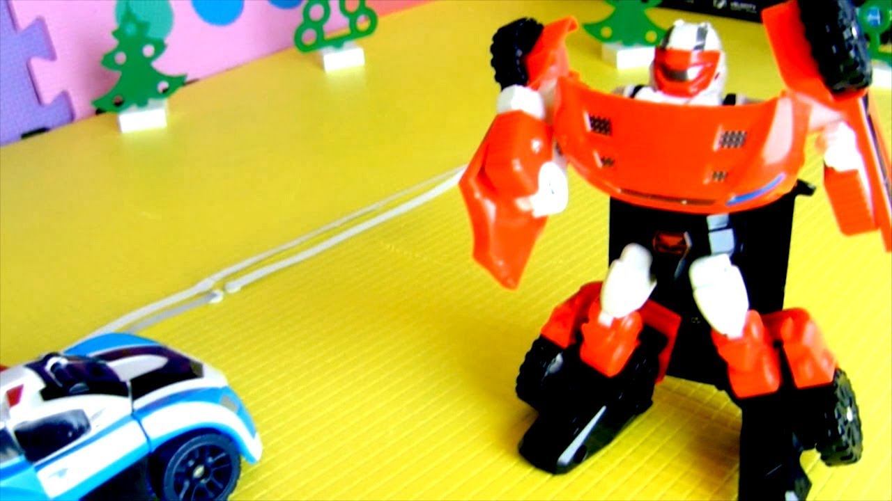 Тоботы - Трансформеры и игрушечные машинки. Видео с игрушками смотреть онлайн